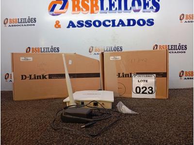 LOTE 023 - 02 ROTEADORES TP LINK. (NO ESTADO) ATENÇÃO! FAZER A VISITAÇÃO ANTES DE ARREMATAR, NÃO SABEMOS SE FUNCIONA. LEILÃO NÃO TEM GARANTIA E NEM DEVOLUÇÃO, SUJEITO A POSSÍVEIS AVARIAS VISÍVEIS/OCULTAS E/OU AUSÊNCIA DE COMPONENTES.