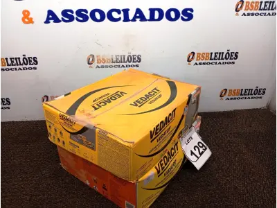 LOTE 129 - 02 CAIXAS DE VEDACIT ARGAMASSA POLIMÉRICA IMPERMEÁVEL. (NO ESTADO) ATENÇÃO! FAZER A VISITAÇÃO ANTES DE ARREMATAR, NÃO SABEMOS SE FUNCIONA. LEILÃO NÃO TEM GARANTIA E NEM DEVOLUÇÃO, SUJEITO A POSSÍVEIS AVARIAS VISÍVEIS/OCULTAS E/OU AUSÊNCIA DE COMPONENTES.