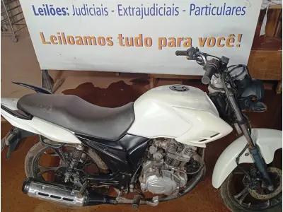 LOTE 012 - 01 MOTO DAFRA /RIVA150 CARGO; COR BRANCA; ANO 2013. (NO ESTADO)