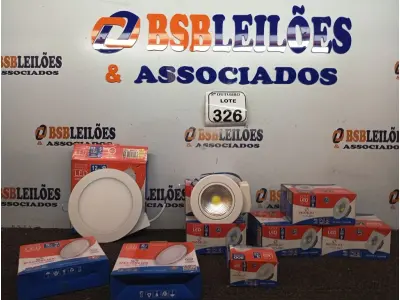 LOTE 326 - 01 LOTE COM DIVERSAS LUMINÁRIAS DE LED DECORLUX MODELOS DIVERSOS. (NO ESTADO) ATENÇÃO! FAZER A VISITAÇÃO ANTES DE ARREMATAR, NÃO SABEMOS SE FUNCIONA. LEILÃO NÃO TEM GARANTIA E NEM DEVOLUÇÃO, SUJEITO A POSSÍVEIS AVARIAS VISÍVEIS/OCULTAS E/OU AUSÊNCIA DE COMPONENTES.