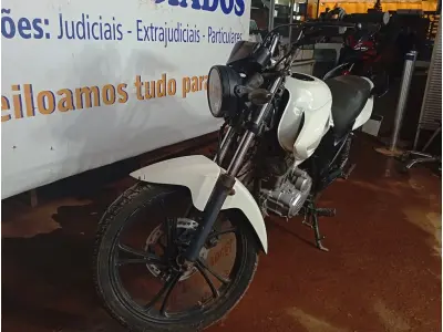 LOTE 012 - 01 MOTO DAFRA /RIVA150 CARGO; COR BRANCA; ANO 2013. (NO ESTADO)
