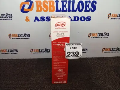 LOTE 239 - 01 ARMÁRIO P/BANHEIRO MARCA DURIN C/ESPELHO. (NO ESTADO) ATENÇÃO! FAZER A VISITAÇÃO ANTES DE ARREMATAR, NÃO SABEMOS SE FUNCIONA. LEILÃO NÃO TEM GARANTIA E NEM DEVOLUÇÃO, SUJEITO A POSSÍVEIS AVARIAS VISÍVEIS/OCULTAS E/OU AUSÊNCIA DE COMPONENTES.