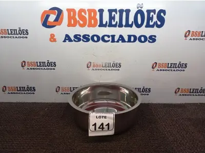 LOTE 141 - 01 CUBA INOX N32 AÇO 430 32X14 FABRINOX. (NOVA) (NO ESTADO) ATENÇÃO! FAZER A VISITAÇÃO ANTES DE ARREMATAR, NÃO SABEMOS SE FUNCIONA. LEILÃO NÃO TEM GARANTIA E NEM DEVOLUÇÃO, SUJEITO A POSSÍVEIS AVARIAS VISÍVEIS/OCULTAS E/OU AUSÊNCIA DE COMPONENTES.