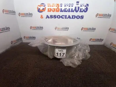 LOTE 117 - 01 CUBA INOX N38 AÇO 430 38X12 FABRINOX. (NOVA)(NO ESTADO) ATENÇÃO! FAZER A VISITAÇÃO ANTES DE ARREMATAR, NÃO SABEMOS SE FUNCIONA. LEILÃO NÃO TEM GARANTIA E NEM DEVOLUÇÃO, SUJEITO A POSSÍVEIS AVARIAS VISÍVEIS/OCULTAS E/OU AUSÊNCIA DE COMPONENTES.