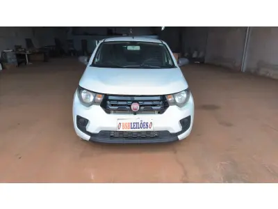 LOTE 001 - 01 FIAT/MOBI EASY, COR BRANCA , ALCOOL/GASOLINA , ANO 2019 (NO ESTADO)  (TODOS DOCUMENTOS 2024 PAGOS)