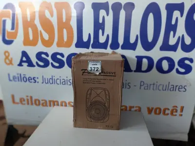 LOTE 372 - 01 CAIXA DE SOM PZ PRO PASSIVE MODELO PX-12. (NO ESTADO) ATENÇÃO! FAZER A VISITAÇÃO ANTES DE ARREMATAR, NÃO SABEMOS SE FUNCIONA. LEILÃO NÃO TEM GARANTIA E NEM DEVOLUÇÃO, SUJEITO A POSSÍVEIS AVARIAS VISÍVEIS/OCULTAS E/OU AUSÊNCIA DE COMPONENTES.
