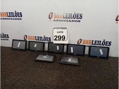 LOTE 299 - 07 GPS MARCAS E MODELOS DIVERSOS. (NO ESTADO) ATENÇÃO! FAZER A VISITAÇÃO ANTES DE ARREMATAR, NÃO SABEMOS SE FUNCIONA. LEILÃO NÃO TEM GARANTIA E NEM DEVOLUÇÃO, SUJEITO A POSSÍVEIS AVARIAS VISÍVEIS/OCULTAS E/OU AUSÊNCIA DE COMPONENTES.