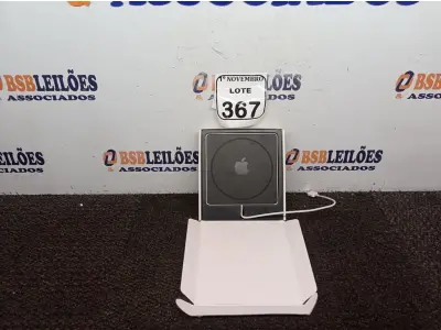 LOTE 367 - 01 USB SUPERDRIVE MARCA APPLE. (NO ESTADO) ATENÇÃO! FAZER A VISITAÇÃO ANTES DE ARREMATAR, NÃO SABEMOS SE FUNCIONA. LEILÃO NÃO TEM GARANTIA E NEM DEVOLUÇÃO, SUJEITO A POSSÍVEIS AVARIAS VISÍVEIS/OCULTAS E/OU AUSÊNCIA DE COMPONENTES.
