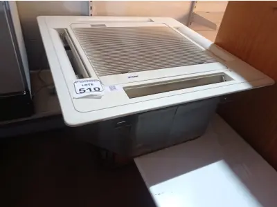 LOTE 510 - 01 EVAPORADORA DE TETO K7 MARCA YORK. (NO ESTADO) ATENÇÃO! FAZER A VISITAÇÃO ANTES DE ARREMATAR, NÃO SABEMOS SE FUNCIONA. LEILÃO NÃO TEM GARANTIA E NEM DEVOLUÇÃO, SUJEITO A POSSÍVEIS AVARIAS VISÍVEIS/OCULTAS E/OU AUSÊNCIA DE COMPONENTES.