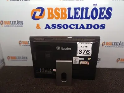 LOTE 376 - 01 ALL IN ONE MARCA ITAUTEC. (NO ESTADO) ATENÇÃO! FAZER A VISITAÇÃO ANTES DE ARREMATAR, NÃO SABEMOS SE FUNCIONA. LEILÃO NÃO TEM GARANTIA E NEM DEVOLUÇÃO, SUJEITO A POSSÍVEIS AVARIAS VISÍVEIS/OCULTAS E/OU AUSÊNCIA DE COMPONENTES.