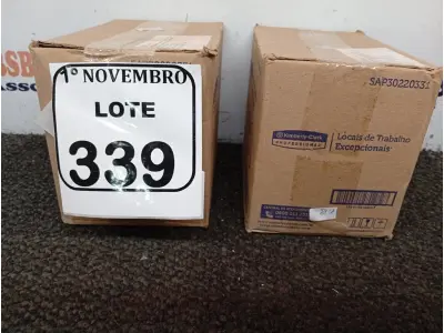 LOTE 339 - 02 CAIXAS COM SAQUINHOS PLÁSTICOS PARA DESCARTES DE ABSORVENTES, CONTEM 10 PERFIS COM 60 UNIDADES CADA. (NO ESTADO) ATENÇÃO! FAZER A VISITAÇÃO ANTES DE ARREMATAR, NÃO SABEMOS SE FUNCIONA. LEILÃO NÃO TEM GARANTIA E NEM DEVOLUÇÃO, SUJEITO A POSSÍVEIS AVARIAS VISÍVEIS/OCULTAS E/OU AUSÊNCIA DE COMPONENTES.