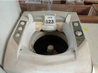 LOTE 523 - 01 MÁQUINA DE LAVAR BRASTEMP P/RETIRADA DE PEÇAS. (NO ESTADO) ATENÇÃO! FAZER A VISITAÇÃO ANTES DE ARREMATAR, NÃO SABEMOS SE FUNCIONA. LEILÃO NÃO TEM GARANTIA E NEM DEVOLUÇÃO, SUJEITO A POSSÍVEIS AVARIAS VISÍVEIS/OCULTAS E/OU AUSÊNCIA DE COMPONENTES.