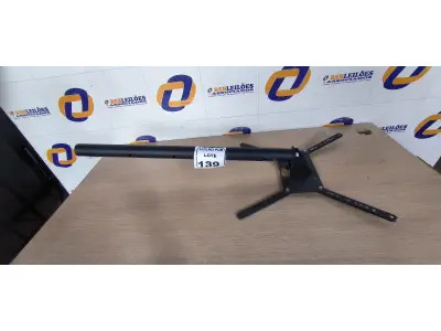 LOTE 139 - 01 SUPORTE PARA TELEVISÃO. (NO ESTADO) ATENÇÃO! FAZER A VISITAÇÃO ANTES DE ARREMATAR, NÃO SABEMOS SE FUNCIONA. LEILÃO NÃO TEM GARANTIA E NEM DEVOLUÇÃO, SUJEITO A POSSÍVEIS AVARIAS VISÍVEIS/OCULTAS E/OU AUSÊNCIA DE COMPONENTES.