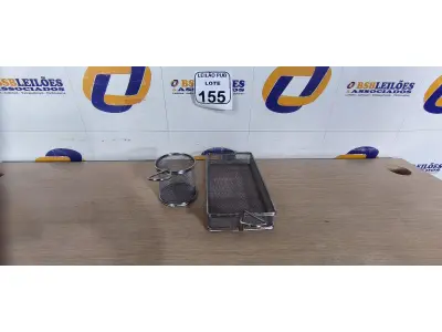 LOTE 155 - 02 CESTAS PARA ALIMENTOS. (NO ESTADO) ATENÇÃO! FAZER A VISITAÇÃO ANTES DE ARREMATAR, NÃO SABEMOS SE FUNCIONA. LEILÃO NÃO TEM GARANTIA E NEM DEVOLUÇÃO, SUJEITO A POSSÍVEIS AVARIAS VISÍVEIS/OCULTAS E/OU AUSÊNCIA DE COMPONENTES.