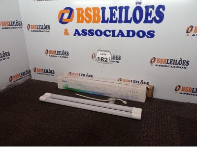 LOTE 182 - 02 LUMINÁRIAS DUOLED 18W MARCA ELGIN(NOVO). (NO ESTADO) ATENÇÃO! FAZER A VISITAÇÃO ANTES DE ARREMATAR, NÃO SABEMOS SE FUNCIONA. LEILÃO NÃO TEM GARANTIA E NEM DEVOLUÇÃO, SUJEITO A POSSÍVEIS AVARIAS VISÍVEIS/OCULTAS E/OU AUSÊNCIA DE COMPONENTES.