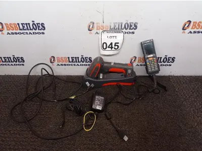 LOTE 045 - 02 LEITORES DE CÓDIGO DE BARRAS MARCAS E MODELOS DIVERSOS. (NO ESTADO) ATENÇÃO! FAZER A VISITAÇÃO ANTES DE ARREMATAR, NÃO SABEMOS SE FUNCIONA. LEILÃO NÃO TEM GARANTIA E NEM DEVOLUÇÃO, SUJEITO A POSSÍVEIS AVARIAS VISÍVEIS/OCULTAS E/OU AUSÊNCIA DE COMPONENTES.
