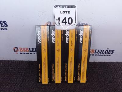 LOTE 140 - 04 MASSAS PARA CALAFETAR MARCA VONDER(NOVO). (NO ESTADO) ATENÇÃO! FAZER A VISITAÇÃO ANTES DE ARREMATAR, NÃO SABEMOS SE FUNCIONA. LEILÃO NÃO TEM GARANTIA E NEM DEVOLUÇÃO, SUJEITO A POSSÍVEIS AVARIAS VISÍVEIS/OCULTAS E/OU AUSÊNCIA DE COMPONENTES.