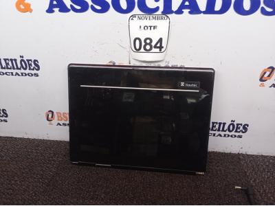 LOTE 084 - 01 NOTEBOOK MARCA ITAUTEC. (NO ESTADO) ATENÇÃO! FAZER A VISITAÇÃO ANTES DE ARREMATAR, NÃO SABEMOS SE FUNCIONA. LEILÃO NÃO TEM GARANTIA E NEM DEVOLUÇÃO, SUJEITO A POSSÍVEIS AVARIAS VISÍVEIS/OCULTAS E/OU AUSÊNCIA DE COMPONENTES.