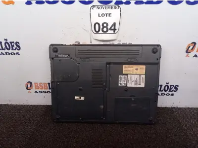 LOTE 084 - 01 NOTEBOOK MARCA ITAUTEC. (NO ESTADO) ATENÇÃO! FAZER A VISITAÇÃO ANTES DE ARREMATAR, NÃO SABEMOS SE FUNCIONA. LEILÃO NÃO TEM GARANTIA E NEM DEVOLUÇÃO, SUJEITO A POSSÍVEIS AVARIAS VISÍVEIS/OCULTAS E/OU AUSÊNCIA DE COMPONENTES.