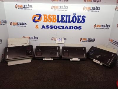 LOTE 141 - 04 SCANNER’S MARCA KODAK. (NO ESTADO) ATENÇÃO! FAZER A VISITAÇÃO ANTES DE ARREMATAR, NÃO SABEMOS SE FUNCIONA. LEILÃO NÃO TEM GARANTIA E NEM DEVOLUÇÃO, SUJEITO A POSSÍVEIS AVARIAS VISÍVEIS/OCULTAS E/OU AUSÊNCIA DE COMPONENTES.