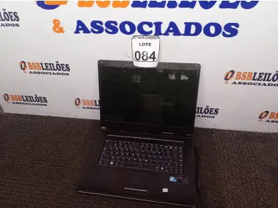 LOTE 084 - 01 NOTEBOOK MARCA ITAUTEC. (NO ESTADO) ATENÇÃO! FAZER A VISITAÇÃO ANTES DE ARREMATAR, NÃO SABEMOS SE FUNCIONA. LEILÃO NÃO TEM GARANTIA E NEM DEVOLUÇÃO, SUJEITO A POSSÍVEIS AVARIAS VISÍVEIS/OCULTAS E/OU AUSÊNCIA DE COMPONENTES.