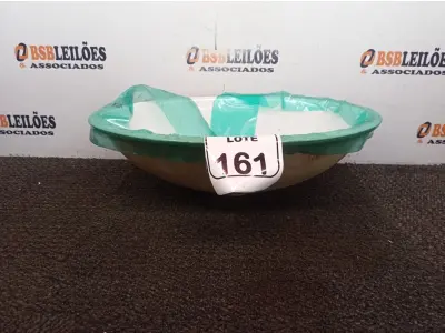 LOTE 161 - 01 CUBA OVAL NA COR BRANCA(NOVO). (NO ESTADO) ATENÇÃO! FAZER A VISITAÇÃO ANTES DE ARREMATAR, NÃO SABEMOS SE FUNCIONA. LEILÃO NÃO TEM GARANTIA E NEM DEVOLUÇÃO, SUJEITO A POSSÍVEIS AVARIAS VISÍVEIS/OCULTAS E/OU AUSÊNCIA DE COMPONENTES.
