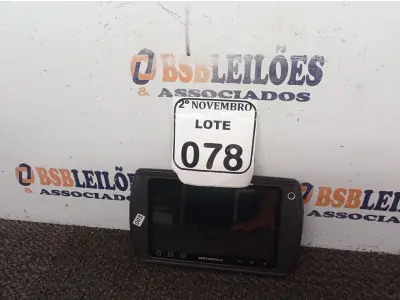 LOTE 078 - 01 TABLET MARCA MOTOROLA MODELO ET1 S/CARREGADOR. (NO ESTADO) ATENÇÃO! FAZER A VISITAÇÃO ANTES DE ARREMATAR, NÃO SABEMOS SE FUNCIONA. LEILÃO NÃO TEM GARANTIA E NEM DEVOLUÇÃO, SUJEITO A POSSÍVEIS AVARIAS VISÍVEIS/OCULTAS E/OU AUSÊNCIA DE COMPONENTES.
