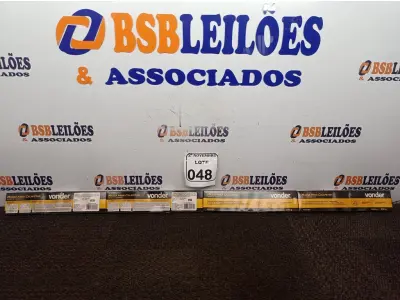 LOTE 048 - 04 MASSAS PARA CALAFETAR MARCA VONDER(NOVO). (NO ESTADO) ATENÇÃO! FAZER A VISITAÇÃO ANTES DE ARREMATAR, NÃO SABEMOS SE FUNCIONA. LEILÃO NÃO TEM GARANTIA E NEM DEVOLUÇÃO, SUJEITO A POSSÍVEIS AVARIAS VISÍVEIS/OCULTAS E/OU AUSÊNCIA DE COMPONENTES.