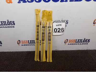 LOTE 026 - 03 BROCAS P/FURADEIRA MOURÃO E FIBROCIMENTO 5/16 X 280MM(NOVO). (NO ESTADO) ATENÇÃO! FAZER A VISITAÇÃO ANTES DE ARREMATAR, NÃO SABEMOS SE FUNCIONA. LEILÃO NÃO TEM GARANTIA E NEM DEVOLUÇÃO, SUJEITO A POSSÍVEIS AVARIAS VISÍVEIS/OCULTAS E/OU AUSÊNCIA DE COMPONENTES.