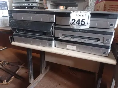 LOTE 245 - 06 SCANNER’S MARCA HP. (NO ESTADO) ATENÇÃO! FAZER A VISITAÇÃO ANTES DE ARREMATAR, NÃO SABEMOS SE FUNCIONA. LEILÃO NÃO TEM GARANTIA E NEM DEVOLUÇÃO, SUJEITO A POSSÍVEIS AVARIAS VISÍVEIS/OCULTAS E/OU AUSÊNCIA DE COMPONENTES.