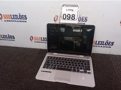 LOTE 098 - 01 NOTEBOOK. (NO ESTADO) ATENÇÃO! FAZER A VISITAÇÃO ANTES DE ARREMATAR, NÃO SABEMOS SE FUNCIONA. LEILÃO NÃO TEM GARANTIA E NEM DEVOLUÇÃO, SUJEITO A POSSÍVEIS AVARIAS VISÍVEIS/OCULTAS E/OU AUSÊNCIA DE COMPONENTES.
