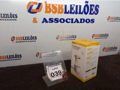 LOTE 039 - 01 UMIDIFICADOR DE AR ANTIGRAVIDADE. (NO ESTADO) ATENÇÃO! FAZER A VISITAÇÃO ANTES DE ARREMATAR, NÃO SABEMOS SE FUNCIONA. LEILÃO NÃO TEM GARANTIA E NEM DEVOLUÇÃO, SUJEITO A POSSÍVEIS AVARIAS VISÍVEIS/OCULTAS E/OU AUSÊNCIA DE COMPONENTES.