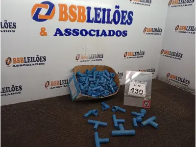 LOTE 430 - 01 LOTE C/VÁRIOS JOELHOS C/ROSCA MARCAS E MODELOS DIVERSOS(NOVO). (NO ESTADO) ATENÇÃO! FAZER A VISITAÇÃO ANTES DE ARREMATAR, NÃO SABEMOS SE FUNCIONA. LEILÃO NÃO TEM GARANTIA E NEM DEVOLUÇÃO, SUJEITO A POSSÍVEIS AVARIAS VISÍVEIS/OCULTAS E/OU AUSÊNCIA DE COMPONENTES.