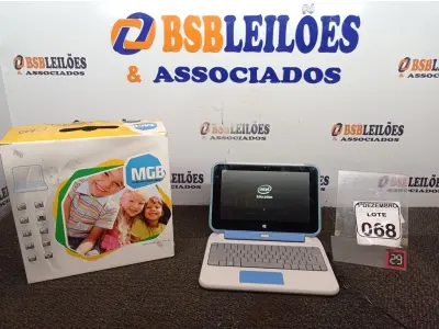 LOTE 068 - 01 NETBOOK P/CRIANÇAS. (NO ESTADO) ATENÇÃO! FAZER A VISITAÇÃO ANTES DE ARREMATAR, NÃO SABEMOS SE FUNCIONA. LEILÃO NÃO TEM GARANTIA E NEM DEVOLUÇÃO, SUJEITO A POSSÍVEIS AVARIAS VISÍVEIS/OCULTAS E/OU AUSÊNCIA DE COMPONENTES.