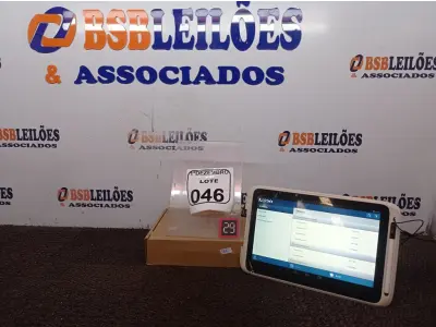 LOTE 046 - 01 TABLET MARCA INTEL. (NO  ESTADO) ATENÇÃO! FAZER A VISITAÇÃO ANTES DE ARREMATAR, NÃO SABEMOS SE FUNCIONA. LEILÃO NÃO TEM GARANTIA E NEM DEVOLUÇÃO, SUJEITO A POSSÍVEIS AVARIAS VISÍVEIS/OCULTAS E/OU AUSÊNCIA DE COMPONENTES.