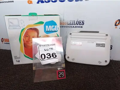 LOTE 036 - 01 NETBOOK P/CRIANÇAS. (NO ESTADO) ATENÇÃO! FAZER A VISITAÇÃO ANTES DE ARREMATAR, NÃO SABEMOS SE FUNCIONA. LEILÃO NÃO TEM GARANTIA E NEM DEVOLUÇÃO, SUJEITO A POSSÍVEIS AVARIAS VISÍVEIS/OCULTAS E/OU AUSÊNCIA DE COMPONENTES.