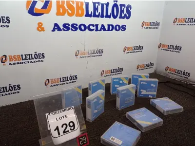 LOTE 129 - 10 DATA CARTIGUE DELL ULTRIUM 4 880GB/16000GB. (NO ESTADO) ATENÇÃO! FAZER A VISITAÇÃO ANTES DE ARREMATAR, NÃO SABEMOS SE FUNCIONA. LEILÃO NÃO TEM GARANTIA E NEM DEVOLUÇÃO, SUJEITO A POSSÍVEIS AVARIAS VISÍVEIS/OCULTAS E/OU AUSÊNCIA DE COMPONENTES.