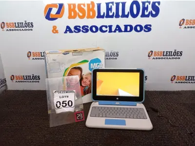 LOTE 050 - 01 NETBOOK P/CRIANÇAS. (NO ESTADO) ATENÇÃO! FAZER A VISITAÇÃO ANTES DE ARREMATAR, NÃO SABEMOS SE FUNCIONA. LEILÃO NÃO TEM GARANTIA E NEM DEVOLUÇÃO, SUJEITO A POSSÍVEIS AVARIAS VISÍVEIS/OCULTAS E/OU AUSÊNCIA DE COMPONENTES.