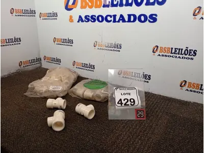 LOTE 429 - 01 LOTE C/VÁRIOS TE´S DE REDUÇÃO MARCAS E MODELOS DIVERSOS(NOVO). (NO ESTADO) ATENÇÃO! FAZER A VISITAÇÃO ANTES DE ARREMATAR, NÃO SABEMOS SE FUNCIONA. LEILÃO NÃO TEM GARANTIA E NEM DEVOLUÇÃO, SUJEITO A POSSÍVEIS AVARIAS VISÍVEIS/OCULTAS E/OU AUSÊNCIA DE COMPONENTES.