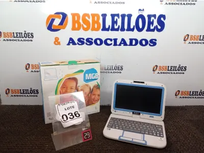 LOTE 036 - 01 NETBOOK P/CRIANÇAS. (NO ESTADO) ATENÇÃO! FAZER A VISITAÇÃO ANTES DE ARREMATAR, NÃO SABEMOS SE FUNCIONA. LEILÃO NÃO TEM GARANTIA E NEM DEVOLUÇÃO, SUJEITO A POSSÍVEIS AVARIAS VISÍVEIS/OCULTAS E/OU AUSÊNCIA DE COMPONENTES.