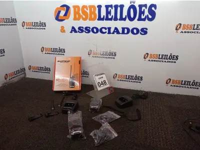 LOTE 048 - 01 PAR DE RÁDIO WALKTOK MARCA BAOFENG MODELO BF-777S. (NO ESTADO) ATENÇÃO! FAZER A VISITAÇÃO ANTES DE ARREMATAR, NÃO SABEMOS SE FUNCIONA. LEILÃO NÃO TEM GARANTIA E NEM DEVOLUÇÃO, SUJEITO A POSSÍVEIS AVARIAS VISÍVEIS/OCULTAS E/OU AUSÊNCIA DE COMPONENTES.