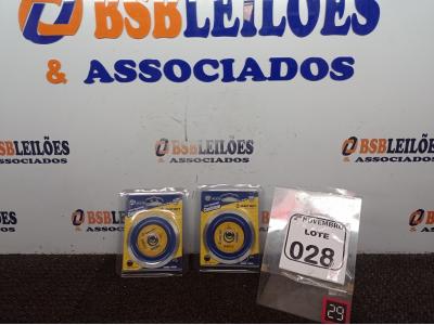 LOTE 028 - 02 DISCOS DIAMANTADOS CONTÍNUOS MARCA HEAVY DUTY(NOVO). (NO ESTADO) ATENÇÃO! FAZER A VISITAÇÃO ANTES DE ARREMATAR, NÃO SABEMOS SE FUNCIONA. LEILÃO NÃO TEM GARANTIA E NEM DEVOLUÇÃO, SUJEITO A POSSÍVEIS AVARIAS VISÍVEIS/OCULTAS E/OU AUSÊNCIA DE COMPONENTES.