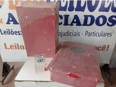 LOTE 137 - 02 CAIXAS DE FERRO P/MANGUEIRAS DE INCÊNDIO. (NO ESTADO) ATENÇÃO! FAZER A VISITAÇÃO ANTES DE ARREMATAR, NÃO SABEMOS SE FUNCIONA. LEILÃO NÃO TEM GARANTIA E NEM DEVOLUÇÃO, SUJEITO A POSSÍVEIS AVARIAS VISÍVEIS/OCULTAS E/OU AUSÊNCIA DE COMPONENTES.