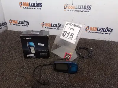 LOTE 015 - 01 GPS MARCA GARMIM MODELO ETREX LEGEND H. (NO ESTADO) ATENÇÃO! FAZER A VISITAÇÃO ANTES DE ARREMATAR, NÃO SABEMOS SE FUNCIONA. LEILÃO NÃO TEM GARANTIA E NEM DEVOLUÇÃO, SUJEITO A POSSÍVEIS AVARIAS VISÍVEIS/OCULTAS E/OU AUSÊNCIA DE COMPONENTES.