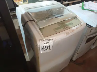 LOTE 491 - 01 MÁQUINA DE LAVAR ROUPAS BRASTEMP 6KG 220V. (NO ESTADO) ATENÇÃO! FAZER A VISITAÇÃO ANTES DE ARREMATAR, NÃO SABEMOS SE FUNCIONA. LEILÃO NÃO TEM GARANTIA E NEM DEVOLUÇÃO, SUJEITO A POSSÍVEIS AVARIAS VISÍVEIS/OCULTAS E/OU AUSÊNCIA DE COMPONENTES.