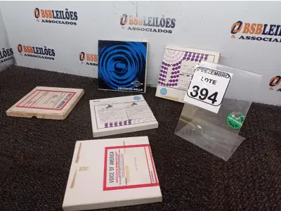 LOTE 394 - 05 FITAS P/GRAVADOR DE ROLOS ANTIGAS. (NO ESTADO) ATENÇÃO! FAZER A VISITAÇÃO ANTES DE ARREMATAR, NÃO SABEMOS SE FUNCIONA. LEILÃO NÃO TEM GARANTIA E NEM DEVOLUÇÃO, SUJEITO A POSSÍVEIS AVARIAS VISÍVEIS/OCULTAS E/OU AUSÊNCIA DE COMPONENTES.
