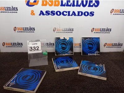 LOTE 332 - 05 FITAS P/GRAVADOR DE ROLOS ANTIGAS. (NO ESTADO) ATENÇÃO! FAZER A VISITAÇÃO ANTES DE ARREMATAR, NÃO SABEMOS SE FUNCIONA. LEILÃO NÃO TEM GARANTIA E NEM DEVOLUÇÃO, SUJEITO A POSSÍVEIS AVARIAS VISÍVEIS/OCULTAS E/OU AUSÊNCIA DE COMPONENTES.