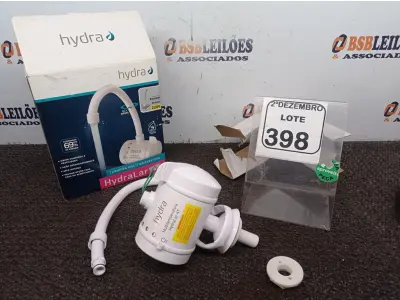 LOTE 398 - 01 TORNEIRA HYDRA MULTI-TEMPERATURA P/ BANCADA 220V. (NO ESTADO) ATENÇÃO! FAZER A VISITAÇÃO ANTES DE ARREMATAR, NÃO SABEMOS SE FUNCIONA. LEILÃO NÃO TEM GARANTIA E NEM DEVOLUÇÃO, SUJEITO A POSSÍVEIS AVARIAS VISÍVEIS/OCULTAS E/OU AUSÊNCIA DE COMPONENTES.