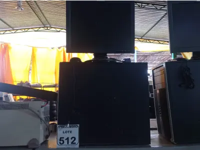 LOTE 512 - 01 CPU MARCA HP E 01 MONITOR MARCA LENOVO C/MOUSE. (NO ESTADO) ATENÇÃO! FAZER A VISITAÇÃO ANTES DE ARREMATAR, NÃO SABEMOS SE FUNCIONA. LEILÃO NÃO TEM GARANTIA E NEM DEVOLUÇÃO, SUJEITO A POSSÍVEIS AVARIAS VISÍVEIS/OCULTAS E/OU AUSÊNCIA DE COMPONENTES.