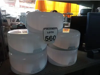 LOTE 560 - 05 DISPENSES P/PAPEL. (NO ESTADO) ATENÇÃO! FAZER A VISITAÇÃO ANTES DE ARREMATAR, NÃO SABEMOS SE FUNCIONA. LEILÃO NÃO TEM GARANTIA E NEM DEVOLUÇÃO, SUJEITO A POSSÍVEIS AVARIAS VISÍVEIS/OCULTAS E/OU AUSÊNCIA DE COMPONENTES.